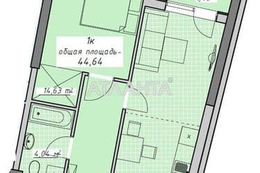 1-room apartment apartment by the address st. Kurortnyy per (area 46,6 m²) - Atlanta.ua - photo 20