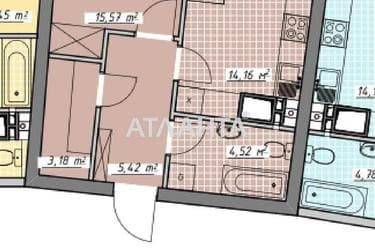 1-room apartment apartment by the address st. Kurortnyy per (area 44 m²) - Atlanta.ua - photo 18