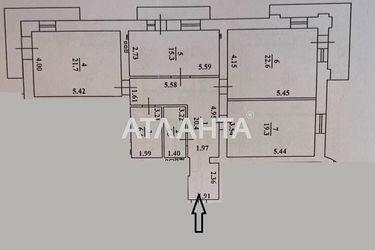 3-комнатная квартира по адресу ул. Литвака Бориса (площадь 110,2 м²) - Atlanta.ua - фото 16