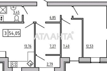 2-комнатная квартира по адресу 7 км овидиопольской дор. (площадь 54 м²) - Atlanta.ua - фото 11