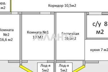 2-кімнатна квартира за адресою вул. Костанді (площа 90 м²) - Atlanta.ua - фото 34