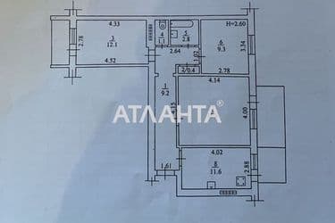 3-комнатная квартира по адресу ул. Пионерская (площадь 67,5 м²) - Atlanta.ua - фото 28