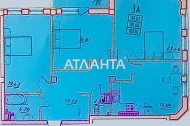 3-комнатная квартира по адресу Михаила Жванецкого бул. (площадь 103 м²) - Atlanta.ua - фото 9