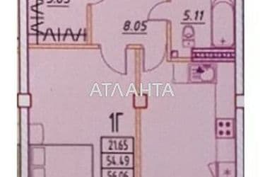 1-комнатная квартира по адресу Михаила Жванецкого бул. (площадь 56 м²) - Atlanta.ua - фото 10