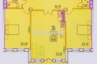 2-комнатная квартира по адресу Михаила Жванецкого бул. (площадь 99 м²) - Atlanta.ua - фото 6