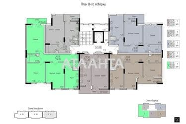 3-rooms apartment apartment by the address st. Ruska (area 94,1 m²) - Atlanta.ua - photo 30