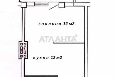 1-room apartment apartment by the address st. Tsvetaeva gen (area 32,3 m²) - Atlanta.ua - photo 26
