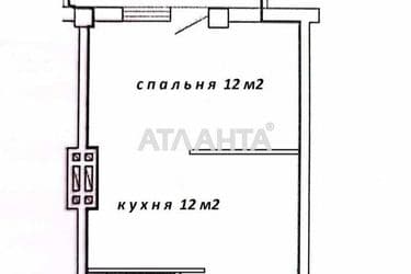 1-комнатная квартира по адресу ул. Цветаева ген. (площадь 32,3 м²) - Atlanta.ua - фото 26