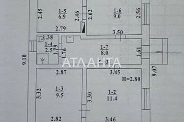 House by the address st. Vodnyy per (area 110 m²) - Atlanta.ua - photo 43