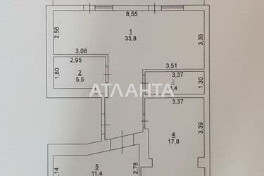 2-rooms apartment apartment by the address st. Dacha Kovalevskogo Amundsena (area 50,3 m²) - Atlanta.ua - photo 16