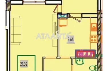 1-комнатная квартира по адресу ул. Строительная (площадь 42 м²) - Atlanta.ua - фото 7