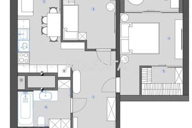 2-кімнатна квартира за адресою вул. Жаботинського (площа 52,5 м²) - Atlanta.ua - фото 7