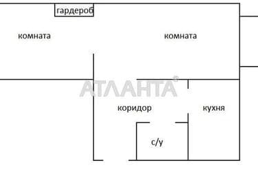 2-rooms apartment apartment by the address st. Mayakskaya dor (area 41,6 m²) - Atlanta.ua - photo 16