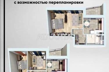 1-room apartment apartment by the address st. Kosvennaya Vegera (area 47 m²) - Atlanta.ua - photo 8