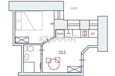 1-room apartment apartment by the address st. Uspenskaya Chicherina (area 22,2 m²) - Atlanta.ua - photo 23