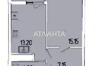 1-кімнатна квартира за адресою вул. Краснова (площа 43 м²) - Atlanta.ua - фото 8