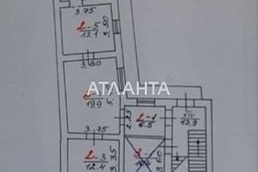 Багатокімнатна квартира за адресою вул. Личаківська (площа 96 м²) - Atlanta.ua - фото 42