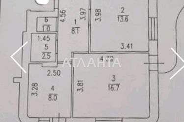 2-rooms apartment apartment by the address st. Dnepropetr dor Semena Paliya (area 52 m²) - Atlanta.ua - photo 37