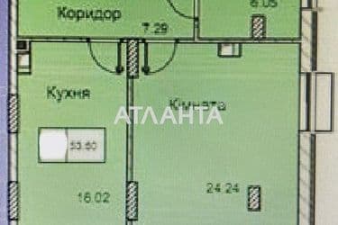 1-кімнатна квартира за адресою вул. Сахарова (площа 53,0 м²) - Atlanta.ua - фото 11