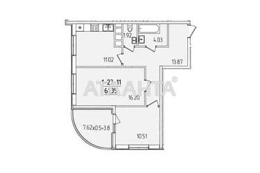 2-кімнатна квартира за адресою вул. Краснова (площа 61,3 м²) - Atlanta.ua - фото 5