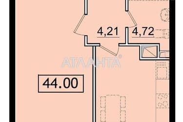 1-комнатная квартира по адресу ул. Сахарова (площадь 44 м²) - Atlanta.ua - фото 10