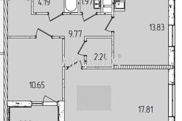 2-кімнатна квартира за адресою вул. Краснова (площа 59,7 м²) - Atlanta.ua - фото 4