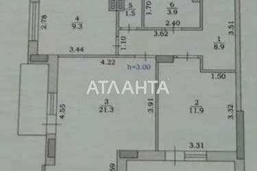 2-rooms apartment apartment by the address st. Vannyy per (area 60,7 m²) - Atlanta.ua - photo 6