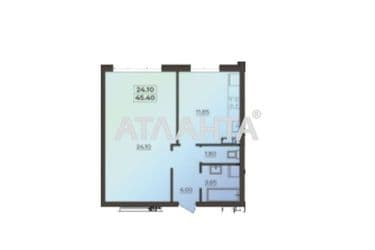 1-кімнатна квартира за адресою вул. Марсельська (площа 45,4 м²) - Atlanta.ua - фото 11