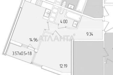 1-кімнатна квартира за адресою вул. Краснова (площа 42 м²) - Atlanta.ua - фото 8