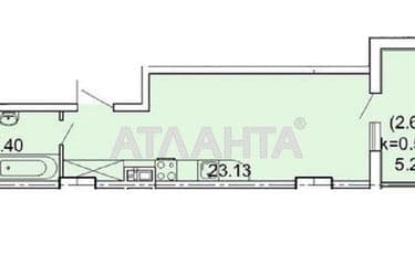 1-room apartment apartment by the address st. Topolinnyy per (area 33 m²) - Atlanta.ua - photo 7
