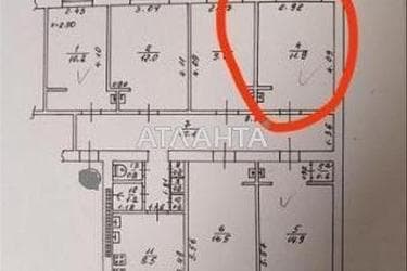 Комунальна квартира за адресою вул. Краснова (площа 11,9 м²) - Atlanta.ua - фото 18