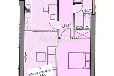 1-кімнатна квартира за адресою Курортний пров. (площа 51,6 м²) - Atlanta.ua - фото 16