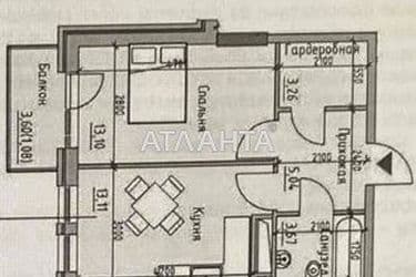 1-room apartment apartment by the address st. Radostnaya (area 39,3 m²) - Atlanta.ua - photo 7