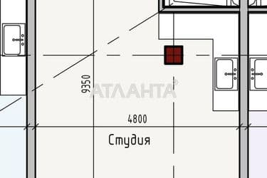 1-комнатная квартира по адресу ул. Софиевская (площадь 41,7 м²) - Atlanta.ua - фото 27