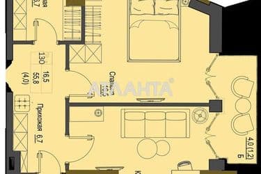 1-кімнатна квартира за адресою вул. Французький бульв. (площа 55,8 м²) - Atlanta.ua - фото 10