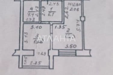 1-комнатная квартира по адресу ул. Таирова (площадь 40,6 м²) - Atlanta.ua - фото 22