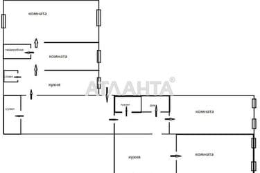 Многокомнатная квартира по адресу ул. Головатого атам. (площадь 118 м²) - Atlanta.ua - фото 28