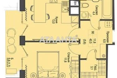 1-room apartment apartment by the address st. Frantsuzskiy bul Proletarskiy bul (area 60 m²) - Atlanta.ua - photo 10