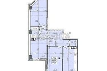 3-rooms apartment apartment by the address st. Ovidiopolskaya dor (area 89,2 m²) - Atlanta.ua - photo 9