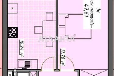 1-кімнатна квартира за адресою Курортний пров. (площа 47,9 м²) - Atlanta.ua - фото 14