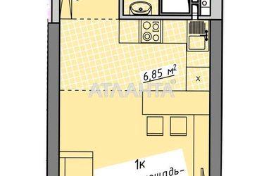 1-кімнатна квартира за адресою Курортний пров. (площа 29,9 м²) - Atlanta.ua - фото 12