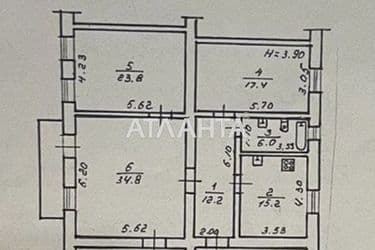 4+-rooms apartment apartment by the address st. Oleshi yuriya Lizoguba 1 13 (area 129,3 m²) - Atlanta.ua - photo 38