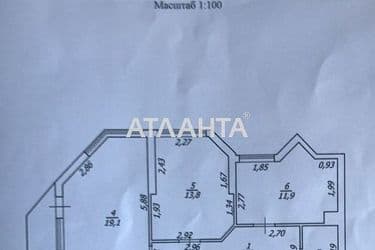 2-rooms apartment apartment by the address st. Frantsuzskiy bul Proletarskiy bul (area 67,9 m²) - Atlanta.ua - photo 34