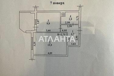 1-room apartment apartment by the address st. Raduzhnyy m n (area 38,5 m²) - Atlanta.ua - photo 15