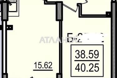 1-room apartment apartment by the address st. Dacha Kovalevskogo Amundsena (area 41,2 m²) - Atlanta.ua - photo 8