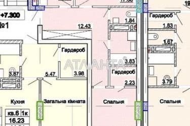 2-кімнатна квартира за адресою вул. Стуса (площа 67,6 м²) - Atlanta.ua - фото 20