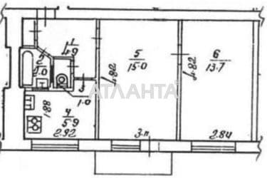 2-rooms apartment apartment by the address st. Dontsa (area 45 m²) - Atlanta.ua - photo 31