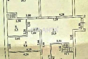 3-кімнатна квартира за адресою вул. Літературна (площа 142 м²) - Atlanta.ua - фото 30