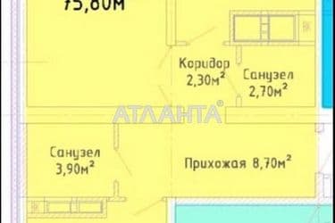 2-комнатная квартира по адресу Люстдорфская дор. (площадь 80 м²) - Atlanta.ua - фото 60