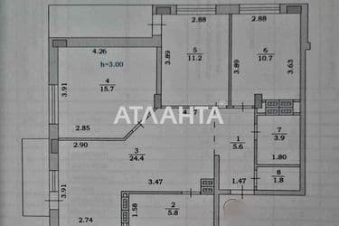 3-кімнатна квартира за адресою Ванний пров. (площа 89 м²) - Atlanta.ua - фото 25